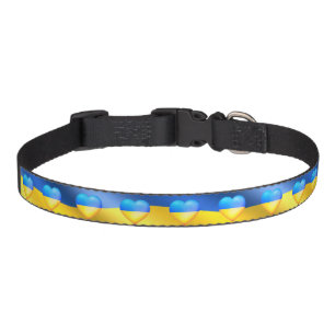 Support Ukraine Pet Collar Freedom Ukrainian Flag