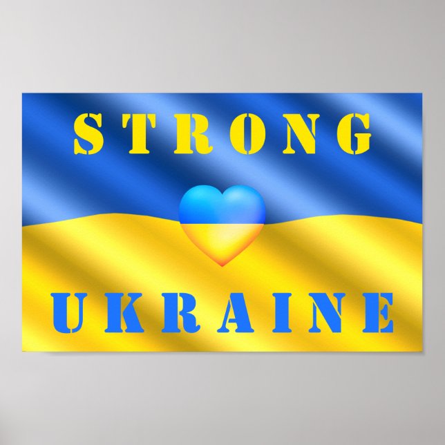 Support Ukraine Poster (Front)