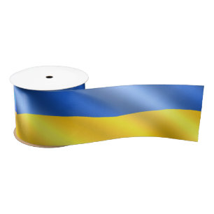 Support Ukraine Ribbon Ukrainian Flag Gift