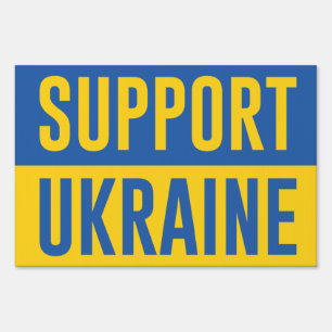 Support Ukraine Sign