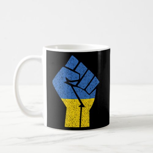 Support Ukraine Stand With Ukraine Ukrainian Flag Coffee Mug