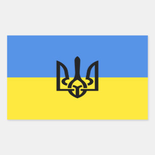 Support Ukraine Sticker Ukrainian Coat Of Arms