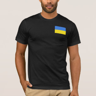 Support Ukraine T-Shirt Ukrainian Flag - Freedom