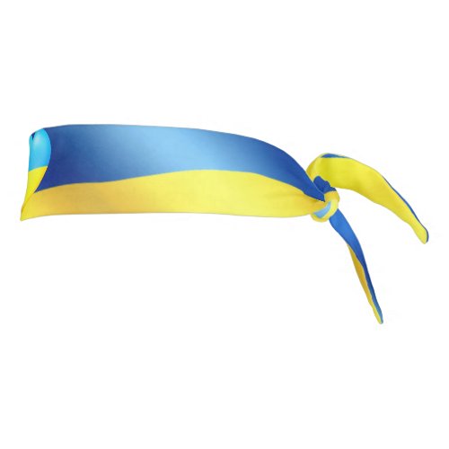 Support Ukraine Tie Headband Ukrainian Flag