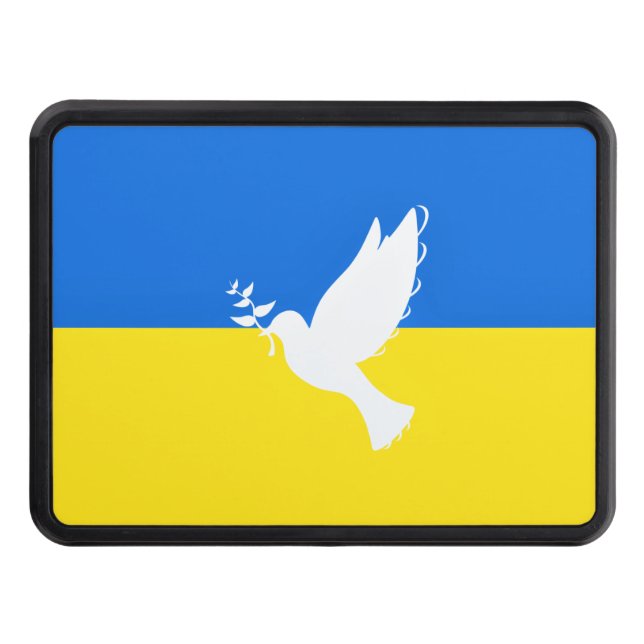Support Ukraine Trailer Hitch Cover (Front)