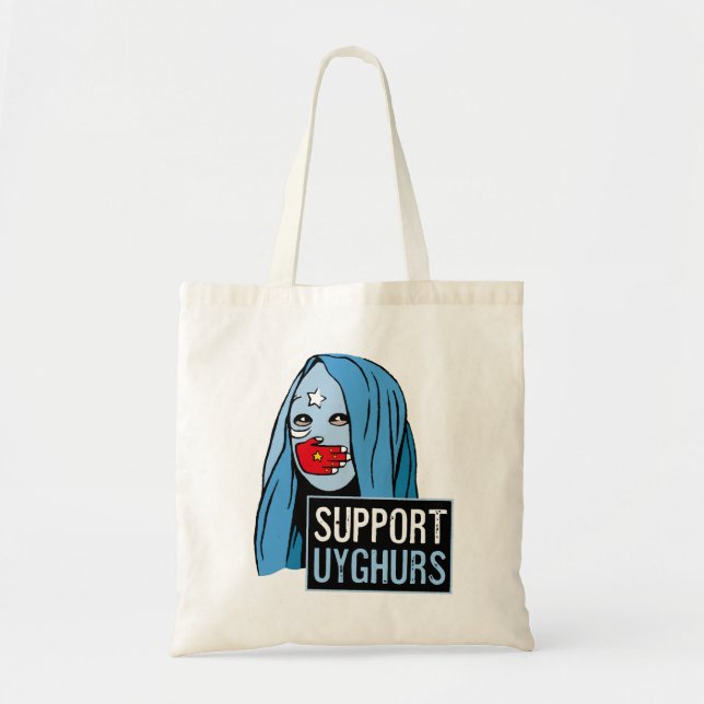 Support Uyghurs Tote Bag (Front)