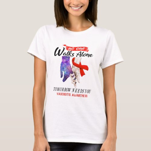 Support Vasculitis Awareness Ribbon Gifts T_Shirt