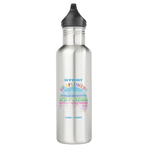 Support Wildflowers _ Take a Hike Water Bottle