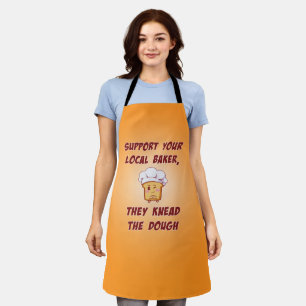Support your baker they knead the dough apron