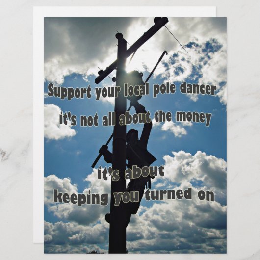 Support your Lineman (Front/Back)