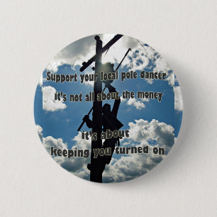 Support your Lineman Button