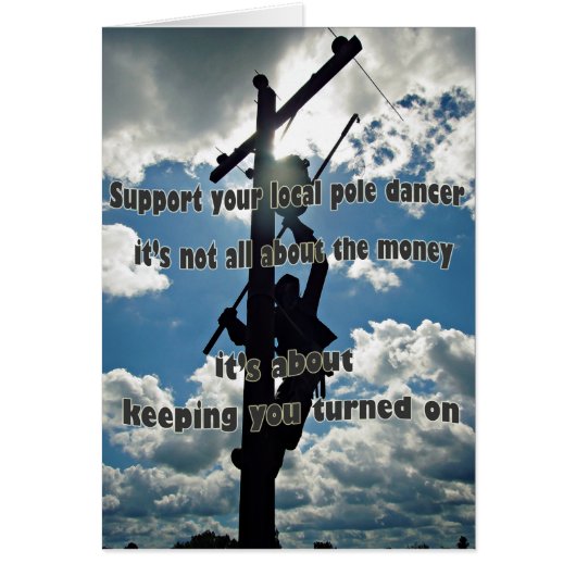 Support your Lineman Cards (Front)