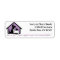 Support your local animal shelter address label.
