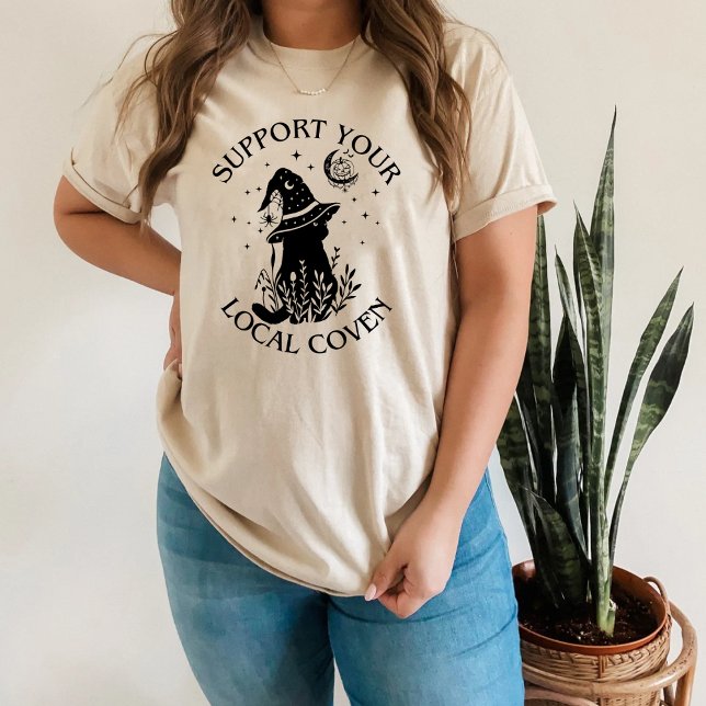 Support your local coven T-Shirt (Creator Uploaded)