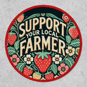 Support your Local Farmer Strawberries Patch