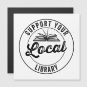 support your local library (Front/Back)