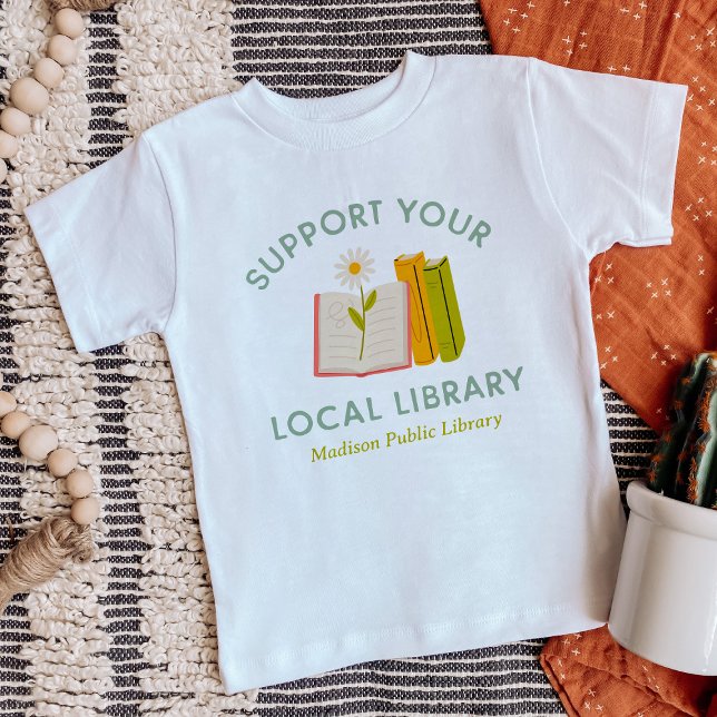 Support Your Local Library Custom T-Shirt (Creator Uploaded)