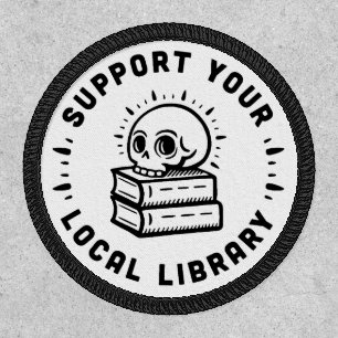 Support your local library patch