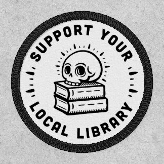 Support your local library patch