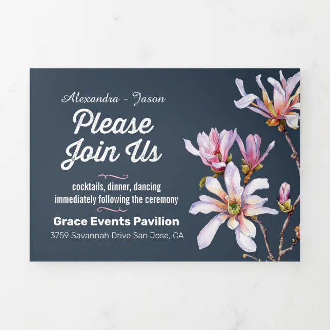 support your local library Tri-Fold invitation | Zazzle