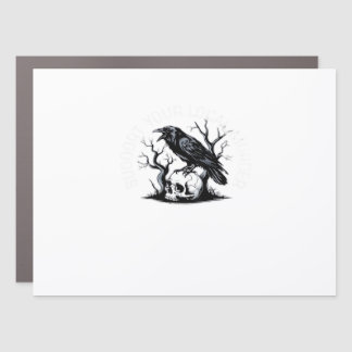 Support Your Local Murder Classic Design Car Magnet