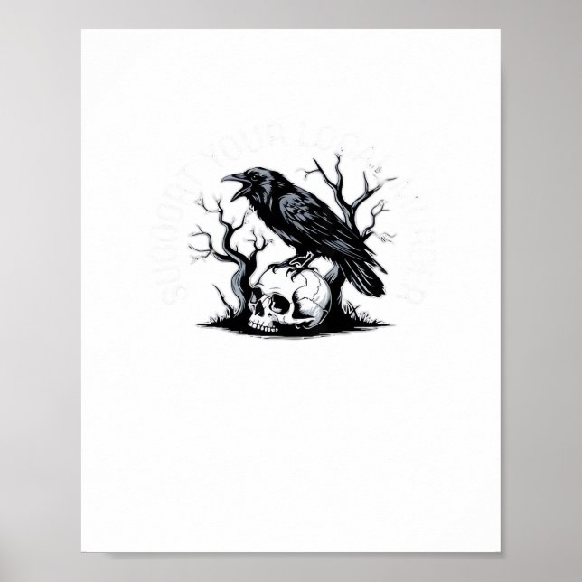 Support Your Local Murder Classic Design Poster (Front)