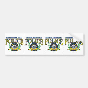 Support Your Local Police Bumper Sticker