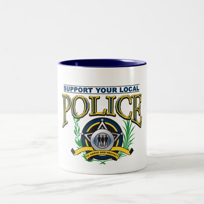 Support Your Local Police Mugs