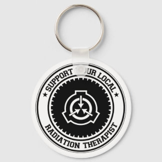 Support Your Local Radiation Therapist Keychain