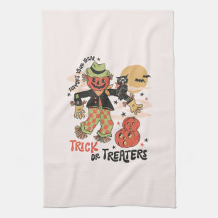 Support Your Local Trick Or Treaters – Vintage Kitchen Towel