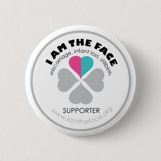 *Supporter* I AM THE FACE Pink and Blue Button
