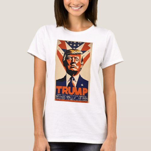 Supporter of President Trump Tee _ Girls