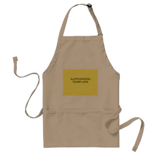 supporters adult apron