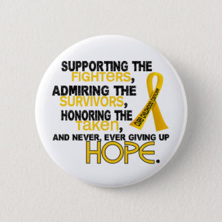 Supporting Admiring Honoring 3.2 Childhood Cancer Button