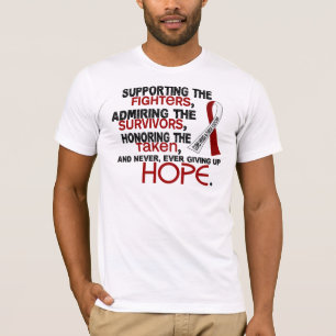 Supporting Admiring Honoring 3.2 Head Neck Cancer T-Shirt