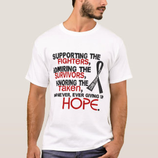 Supporting Admiring Honoring 3.2 Melanoma T-Shirt