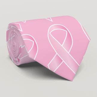 Supporting Breast  Cancer Awareness Tie