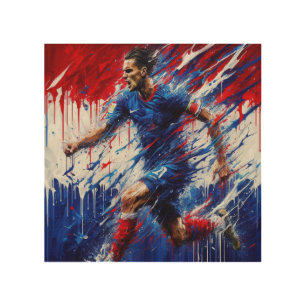Supporting Dinamo Zagreb with the Bad Blue Boys Wood Wall Art