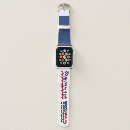 Supporting Donald Trump Apple Watch Band