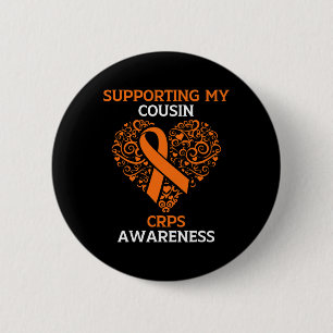 Supporting My Cousin Rsd Crps Awareness Month Oran Button