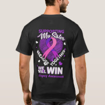 Supporting My Sister Epilepsy Awareness T-Shirt