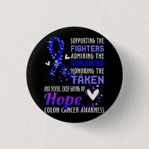 Supporting The Fighters Colon Cancer Awareness Col Button