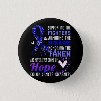 Supporting The Fighters Colon Cancer Awareness Col Button