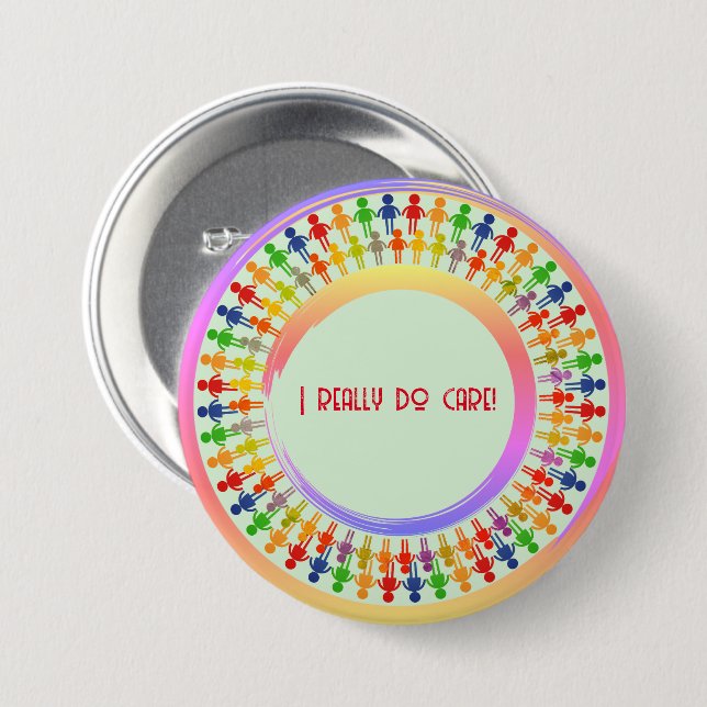 Supportive Artsy Fun Campaign   -   Button (Front & Back)