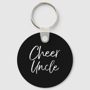 Supportive Cheerleading Competition Uncle Outfit C Keychain