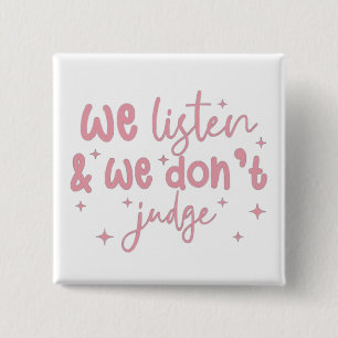 Supportive Quote Sticker Button