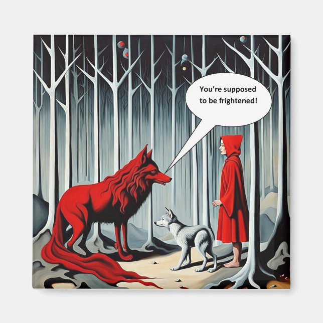 Supposed to be frightened magnet (Front)