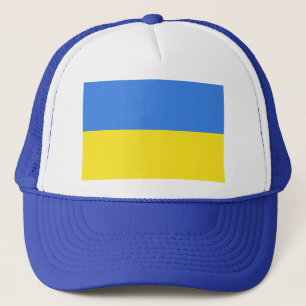 Suppot Ukraine Trucker Hats Ukrainian Flag