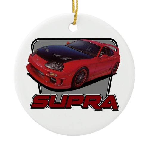 Supra Ceramic Ornament