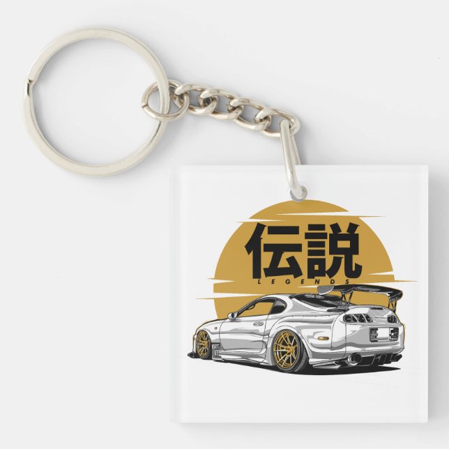 SUPRA DRIFT LEGEND KEYCHAIN (Front)